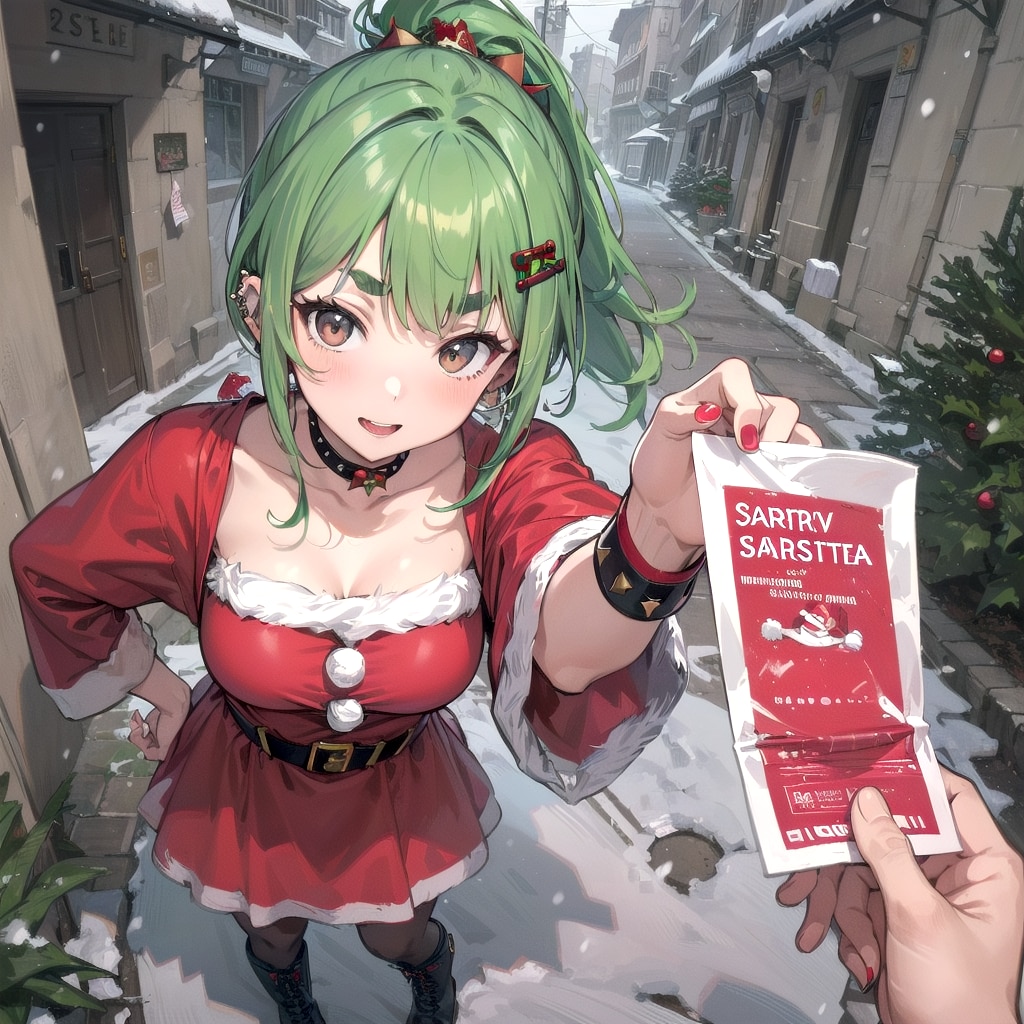 ３人のビラ配りバイト | の人気AIイラスト・グラビア