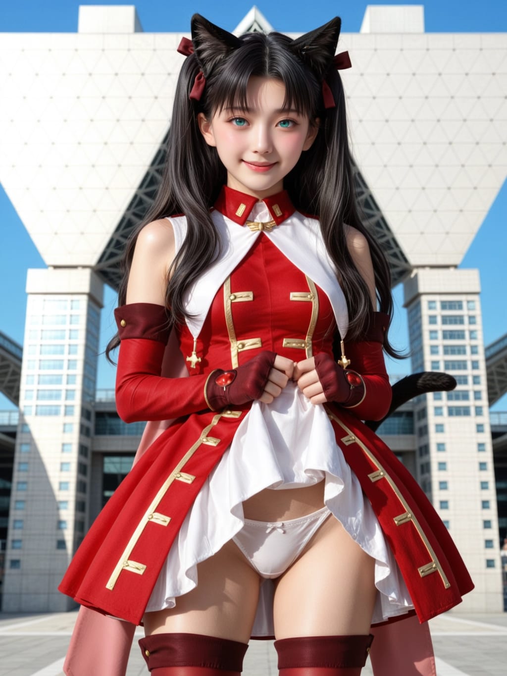 パンツみせてくれるレイヤーさん