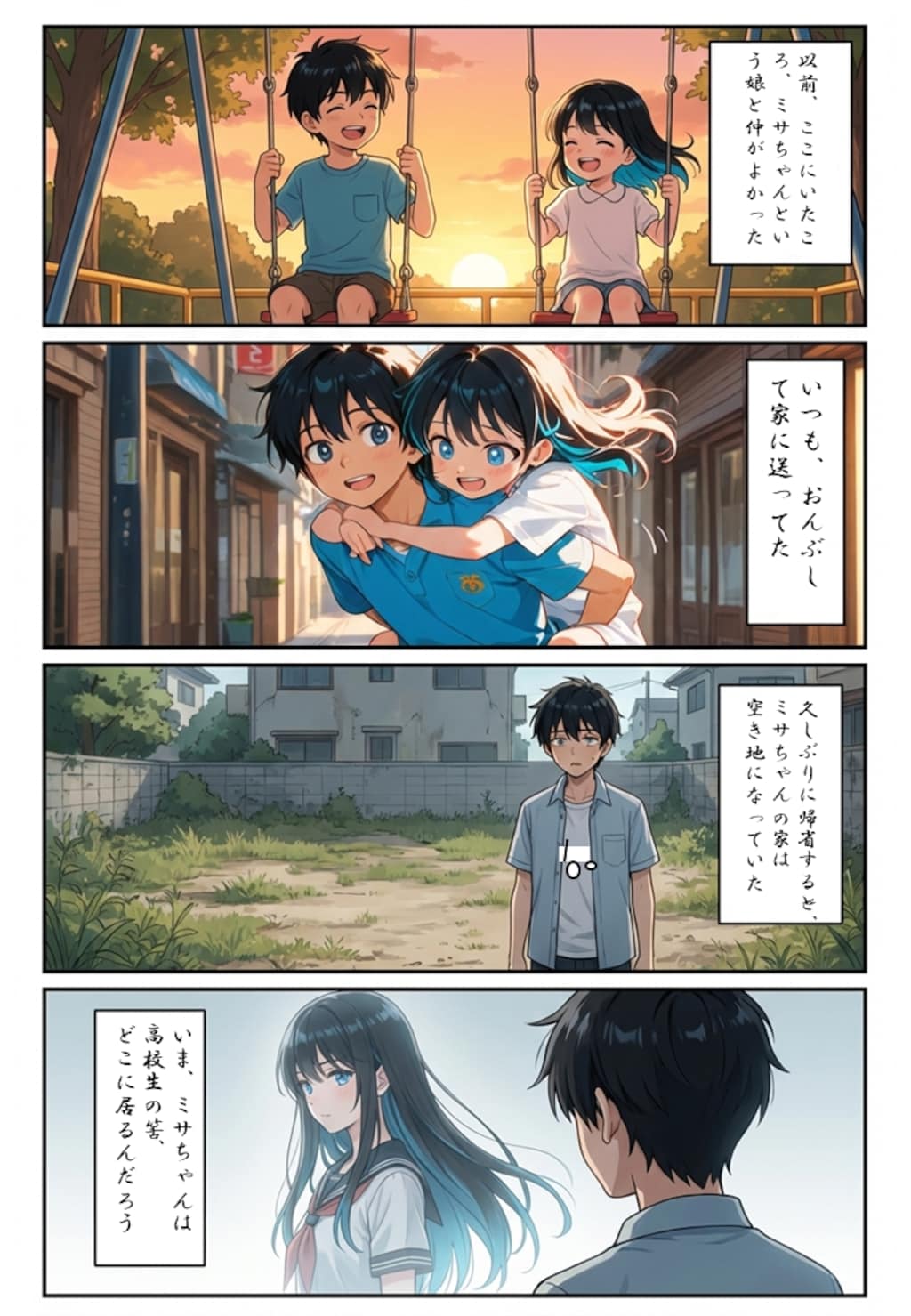 nano banana pro × SDXL で漫画