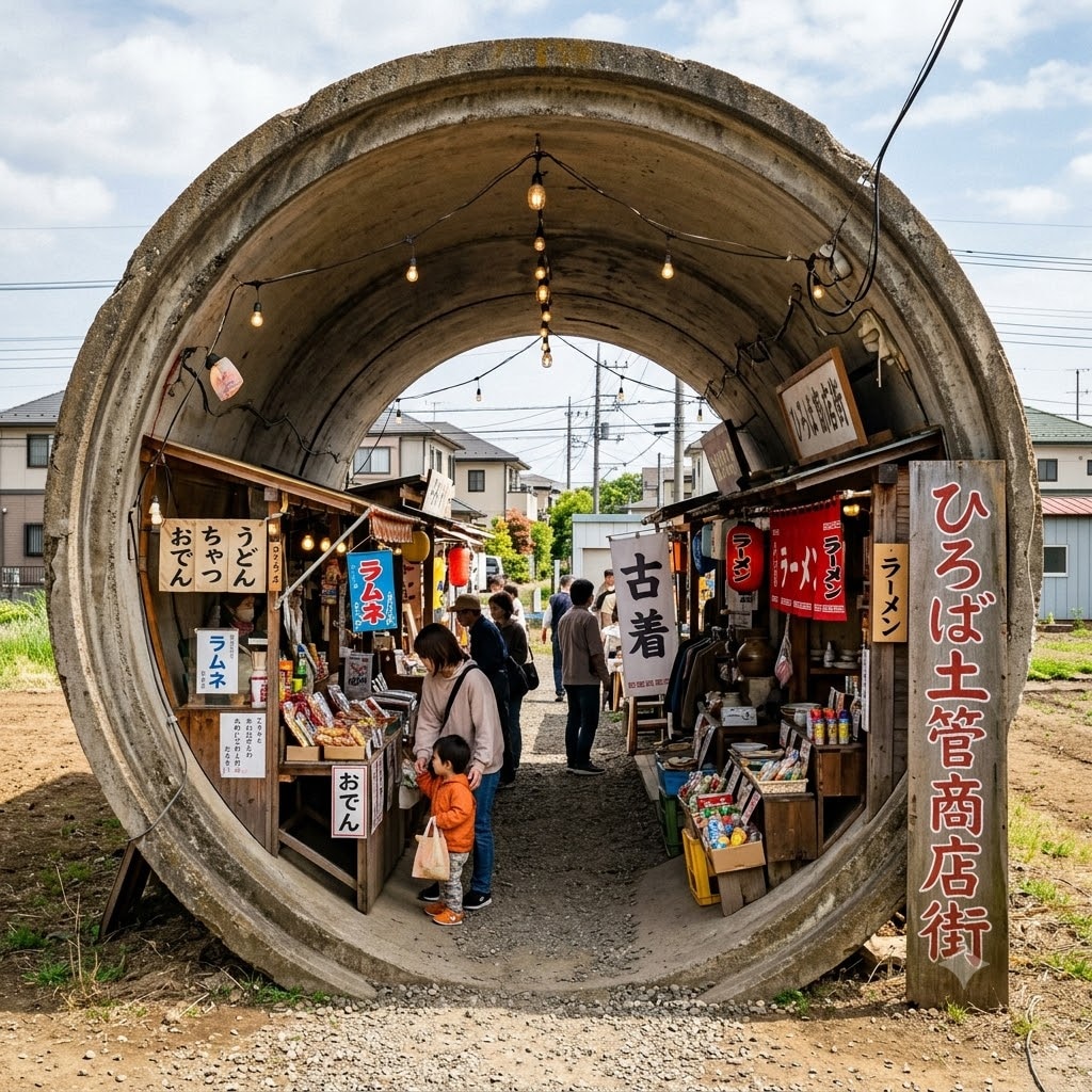 土管ミニ商店街