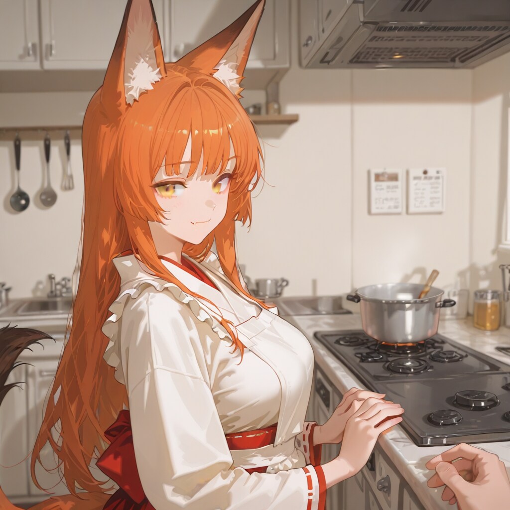 狐巫女との夫婦生活