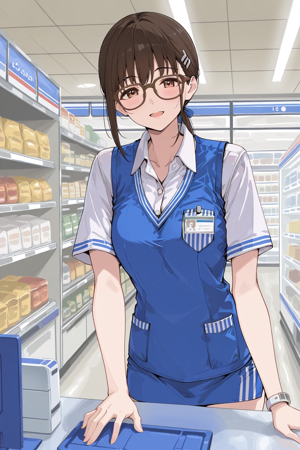 今日の眼鏡っ娘　7/11