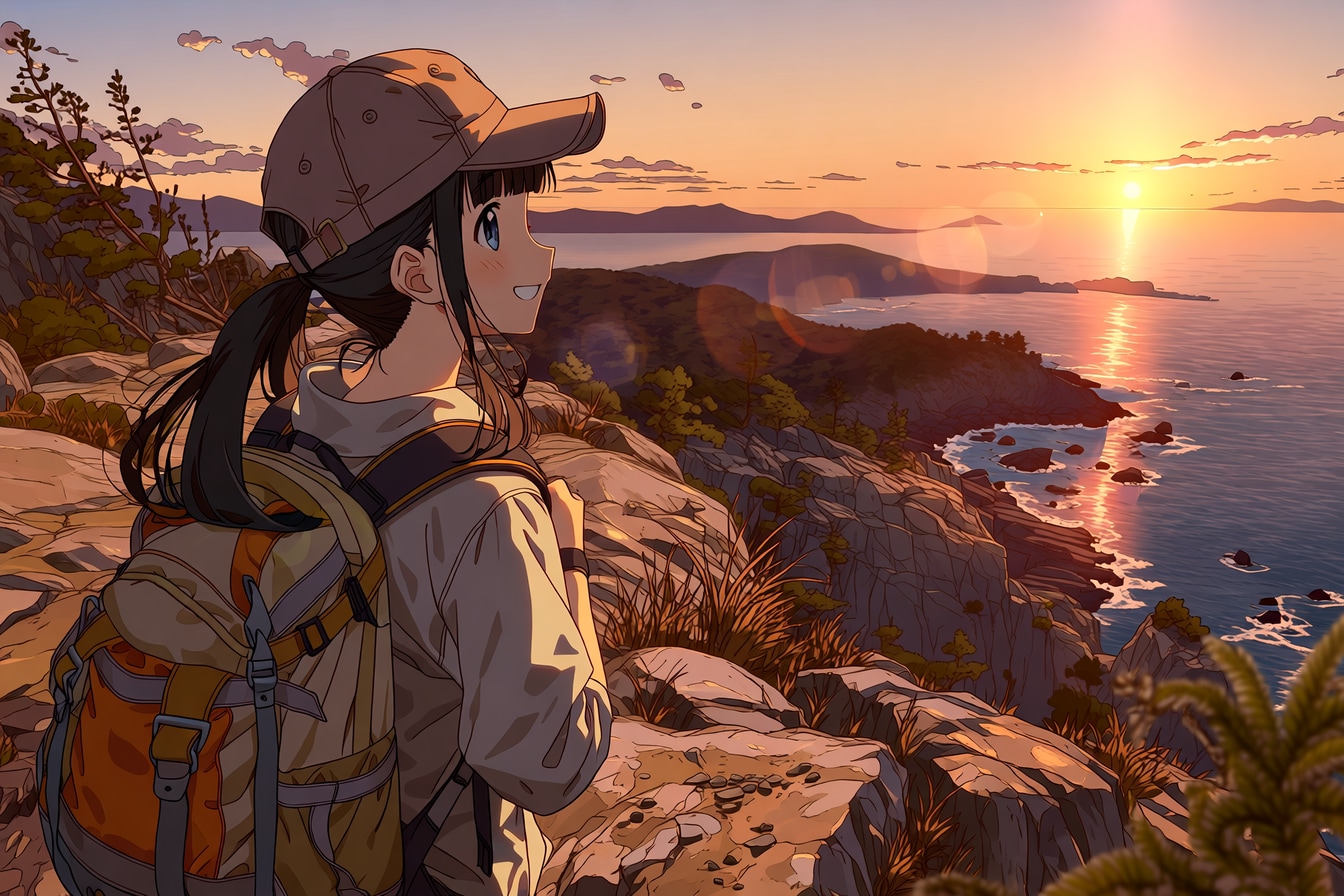 旅する少女69 | の人気AIイラスト・グラビア