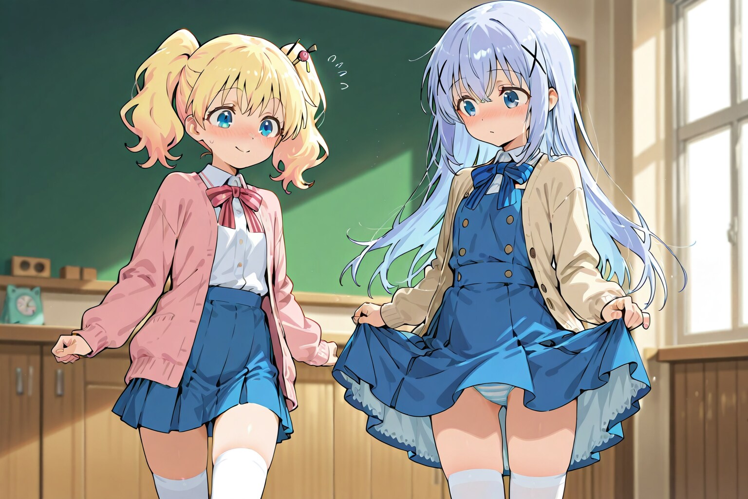 ほら、『サラサーティ』をつけてるから平気ですよ。