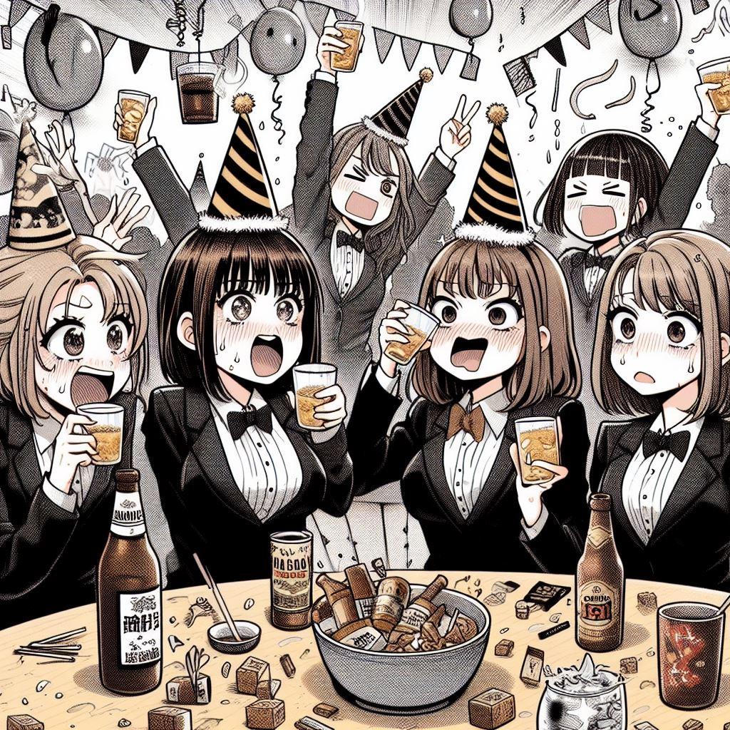 いけいけー！のめのめー！