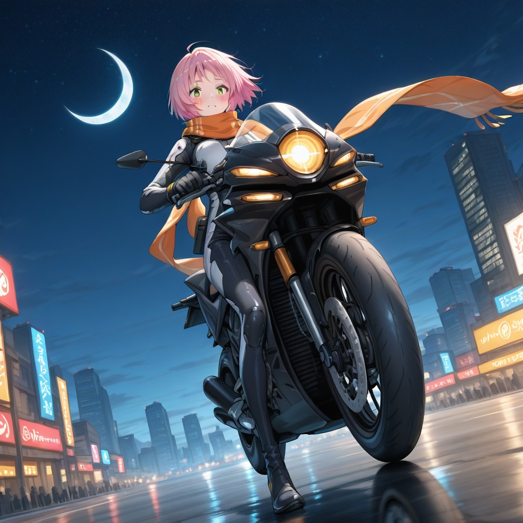 バイク好き彼女