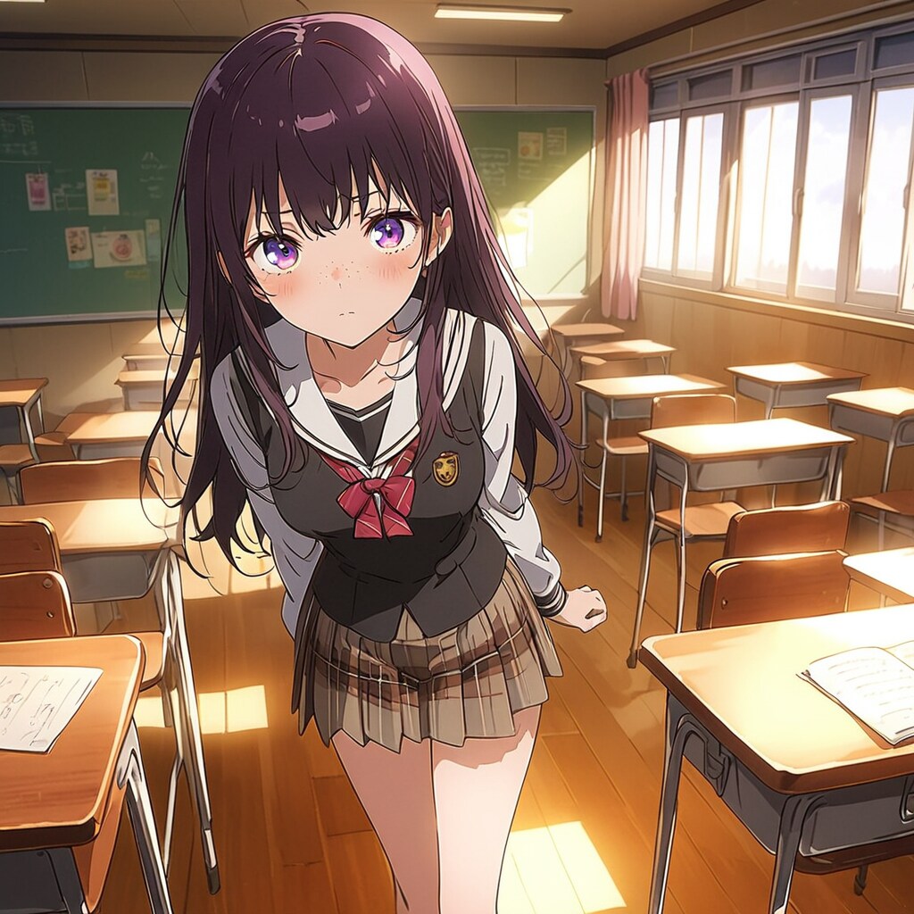 SEEKER版文芸部少女1号 | の人気AIイラスト・グラビア