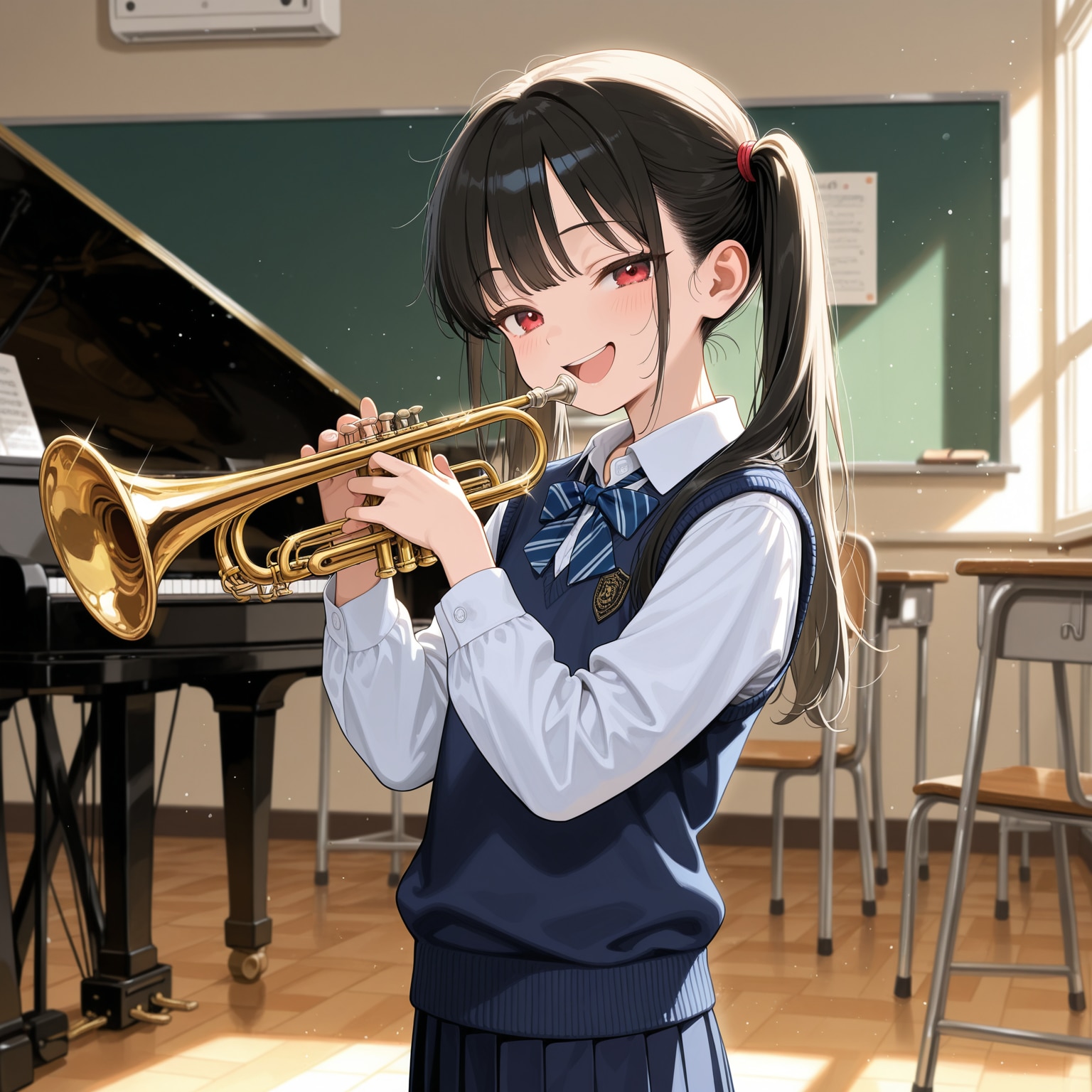トランペット凛ちゃん | の人気AIイラスト・グラビア