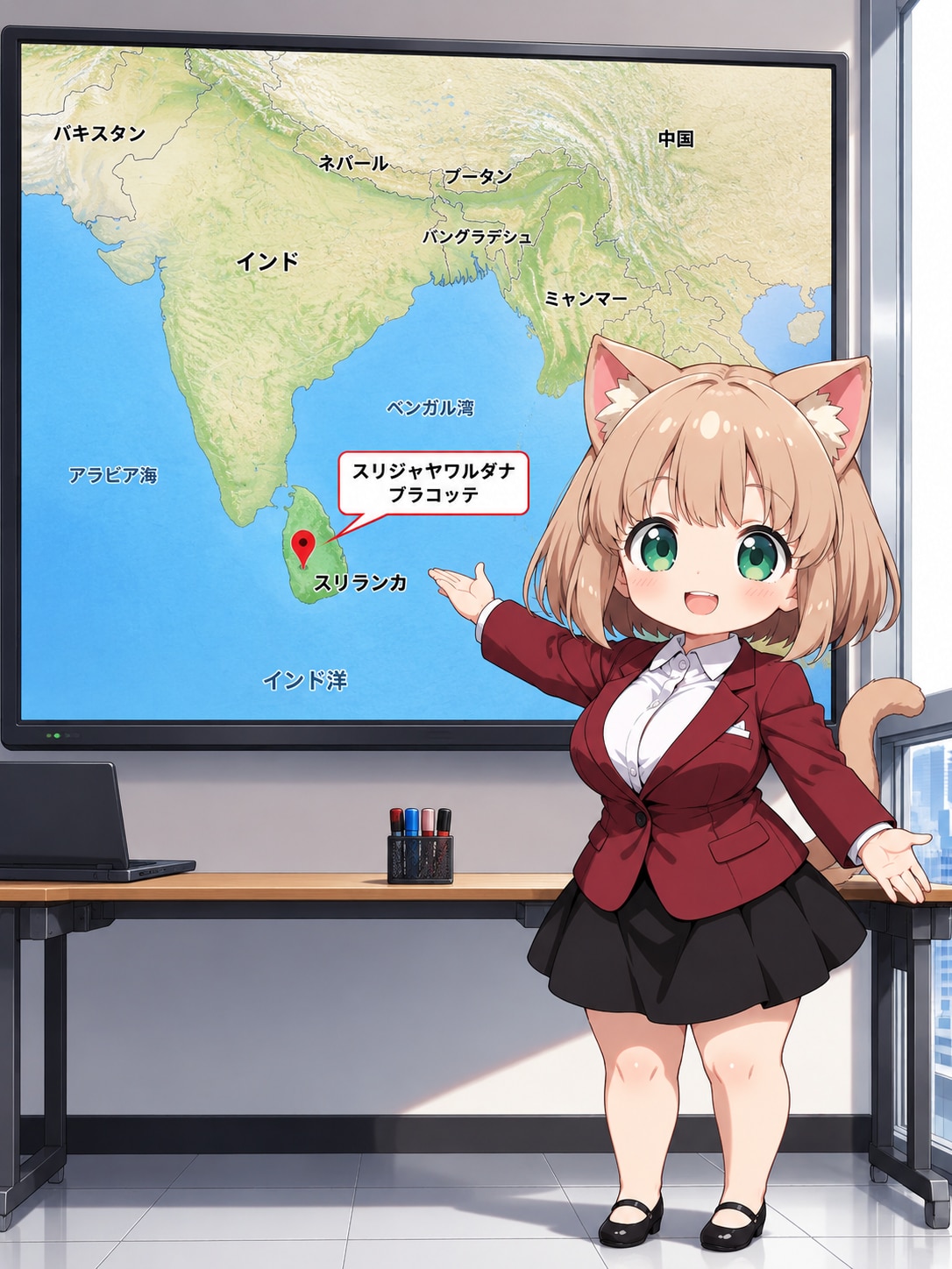 (固有名詞)23.「す」→「スリジャヤワルダナプラコッテ」こたつ