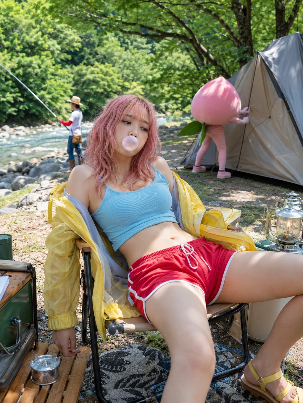 キャンプあちー💦