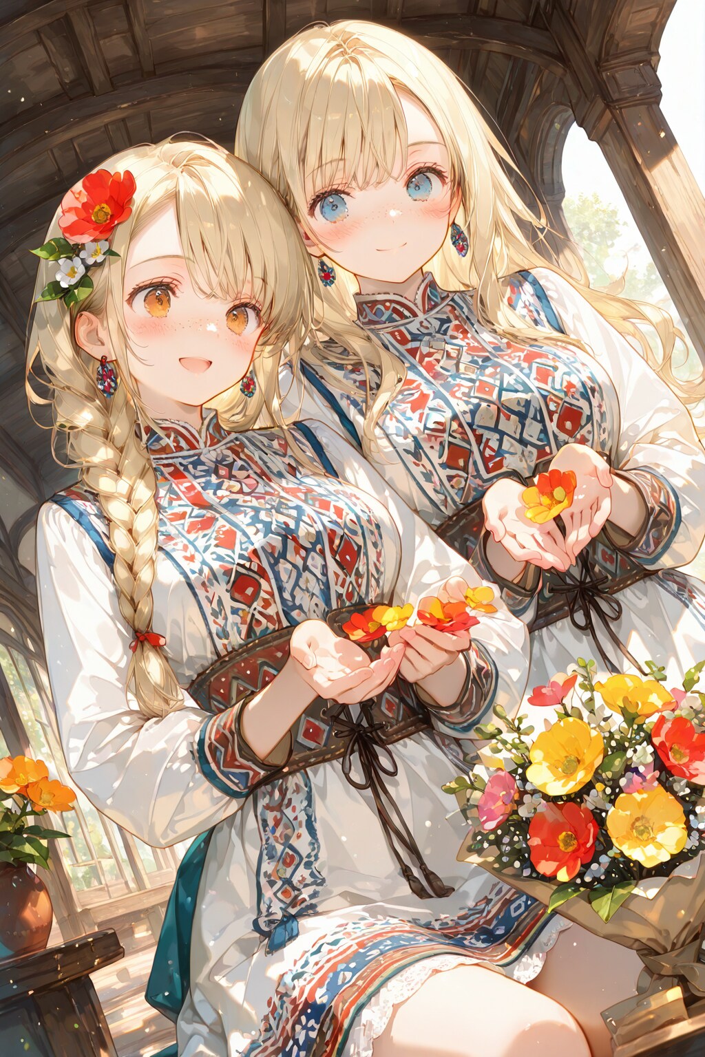 花売り