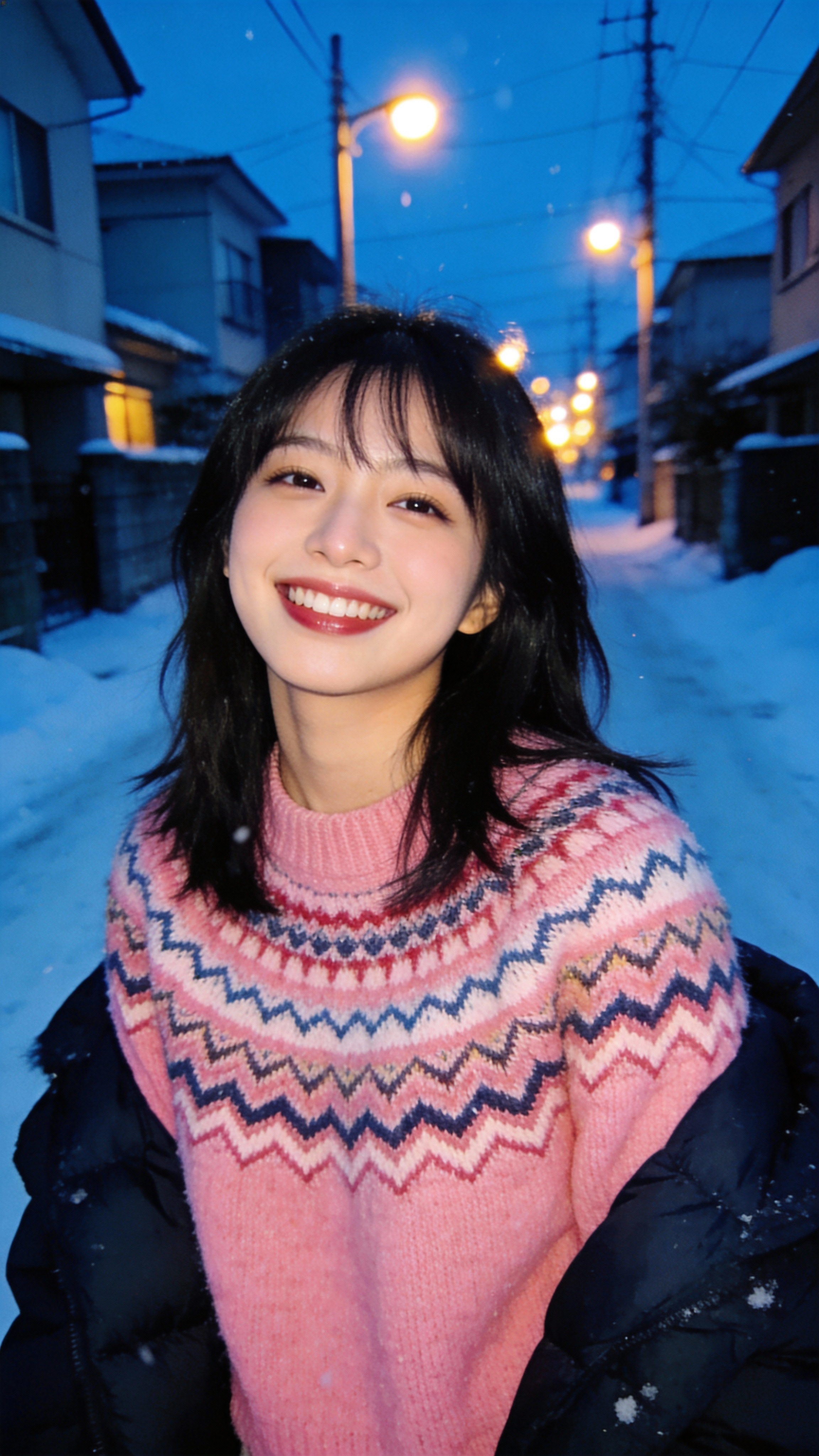 Radiance at the Blue Hour | の人気AIイラスト・グラビア