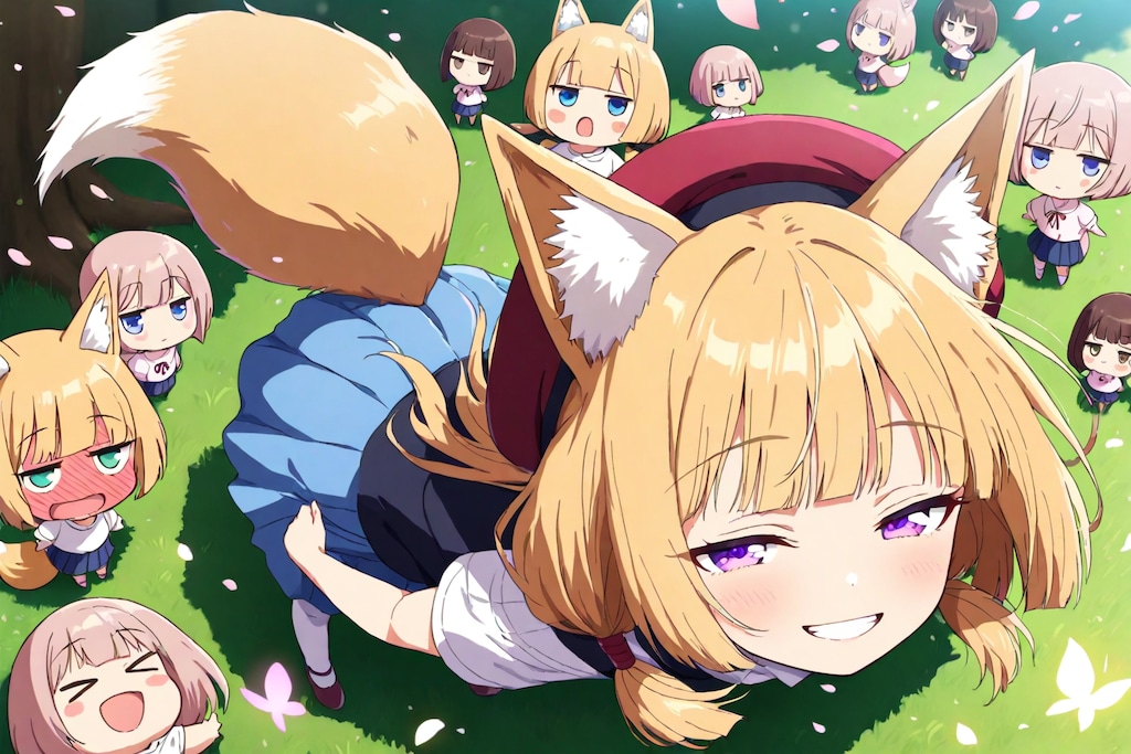 「はよ- 撫で-い♡」。