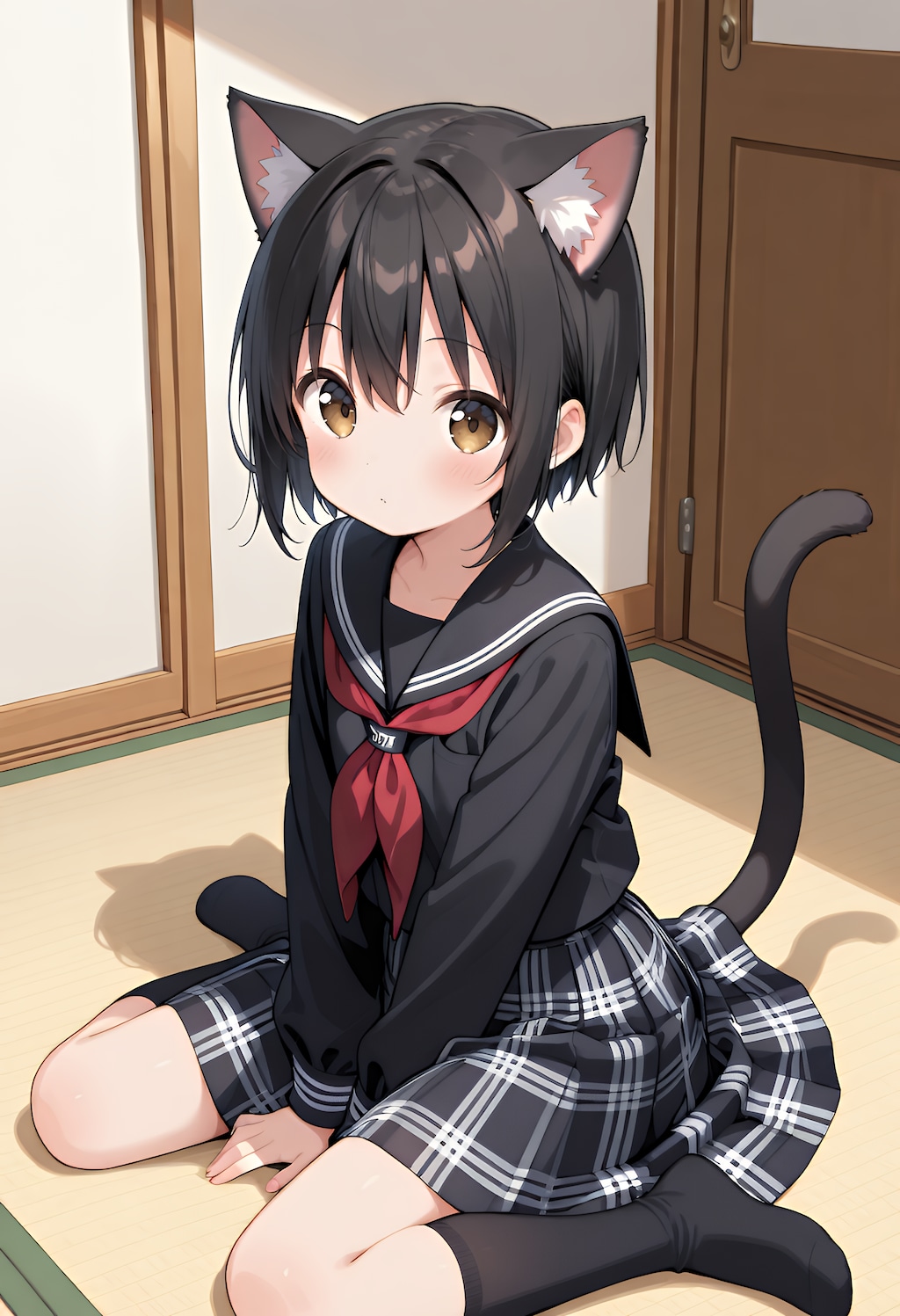 おとなしいクロネコ