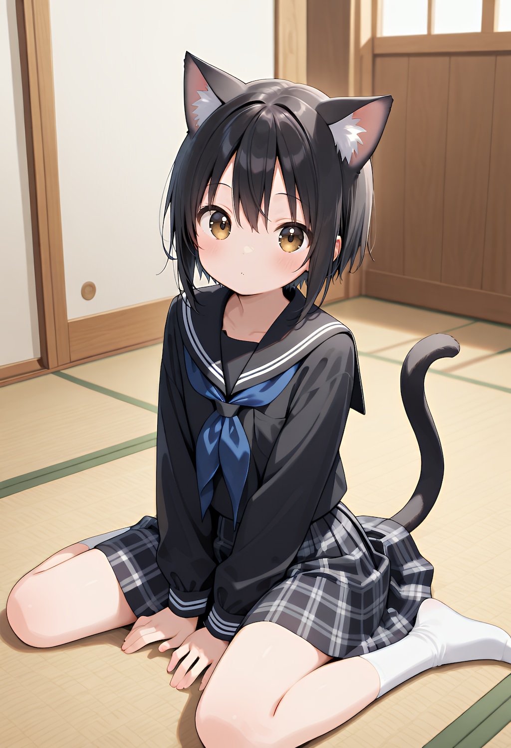 おとなしいクロネコ