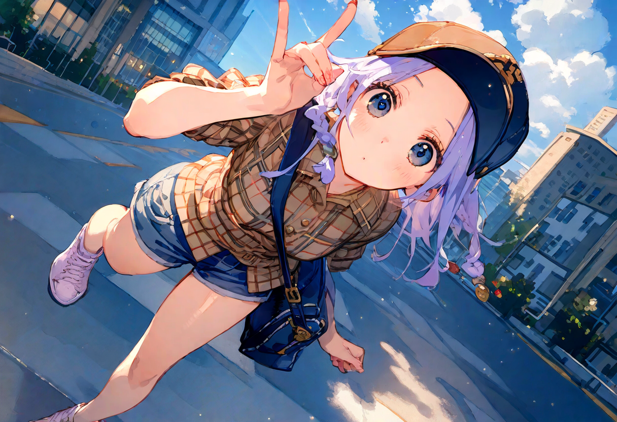 「ここが都会ですかぁ〜」