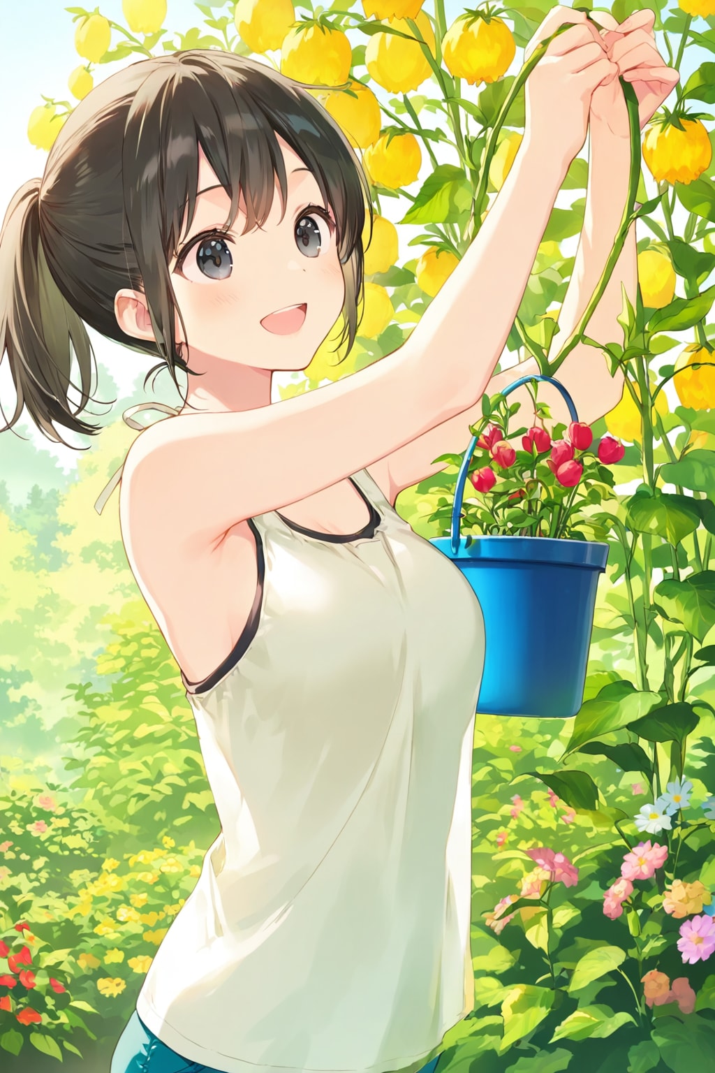 ガーデニング安木