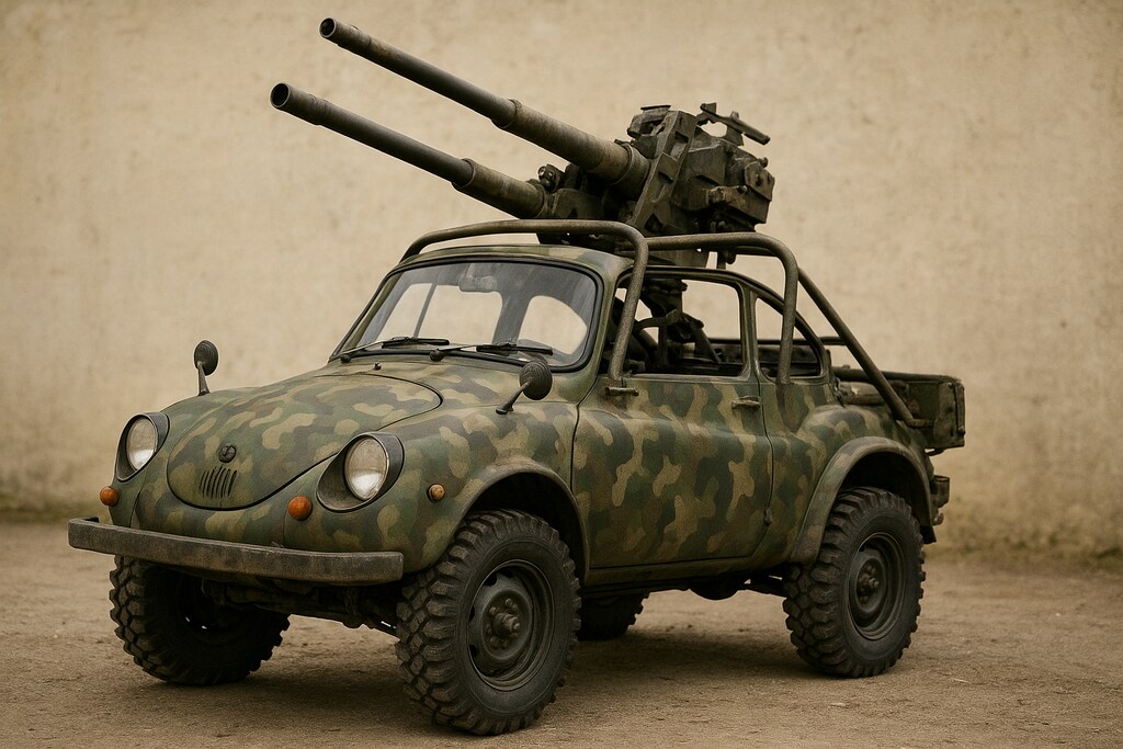 スバル360軍用車