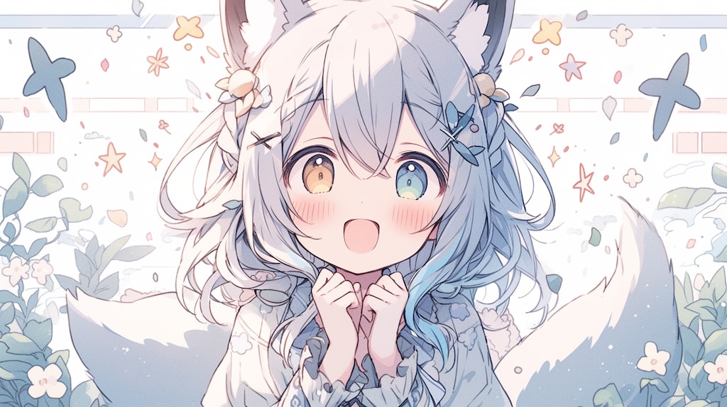 花咲く森の小さな驚き