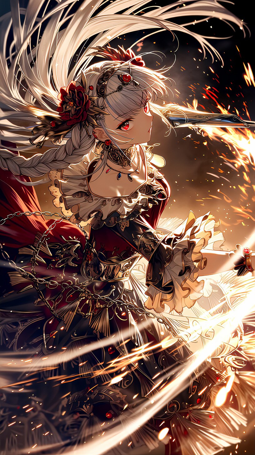 白銀の姫 | の人気AIイラスト・グラビア