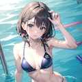 シンクロ女子 2枚目
