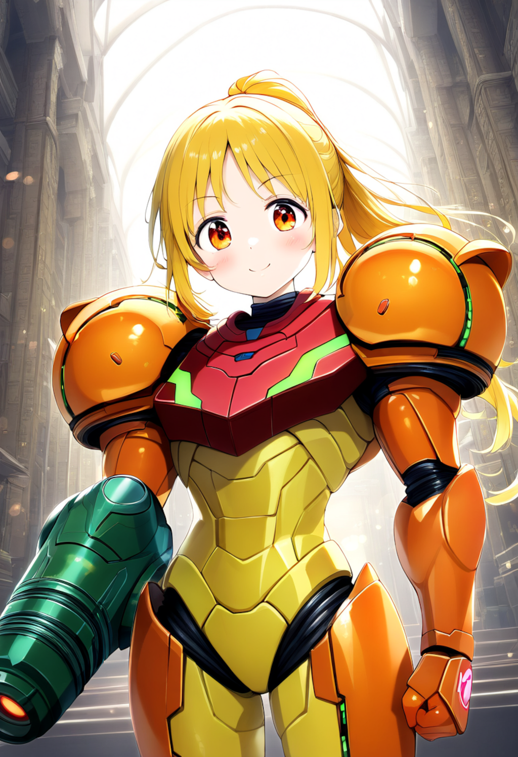 パワードスーツを着た虹夏ちゃん