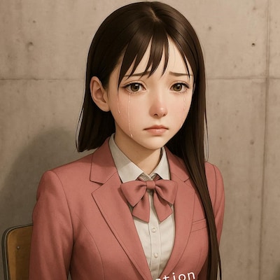 【カミレンシリーズ】強制断髪開始直後のカミピンクか