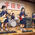 バンド女の子たち 4枚目