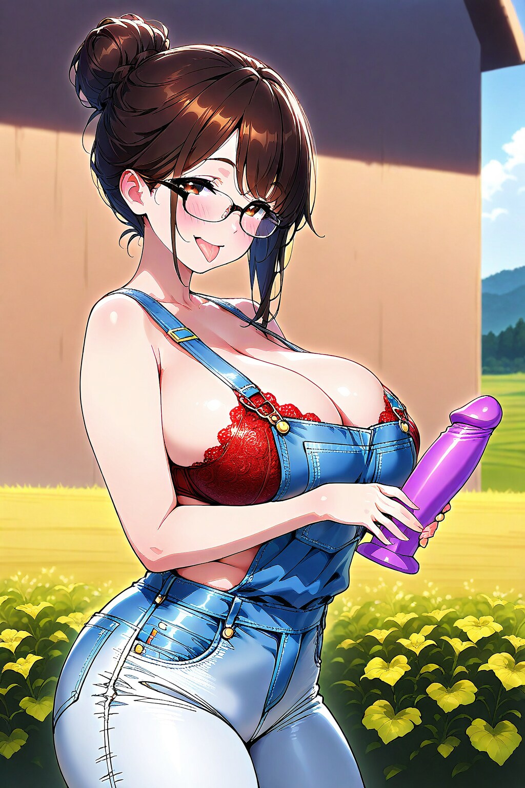 手に固そうなナニかを・・・