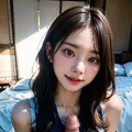 謎下着(布?)でポロリ5《パイズリ》 2枚目