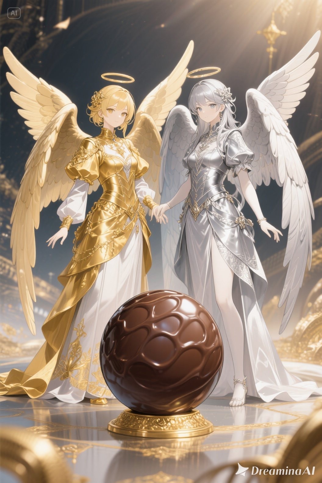 金と銀のエンゼル604 | の人気AIイラスト・グラビア