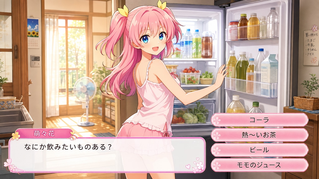 コーラでいいよね？