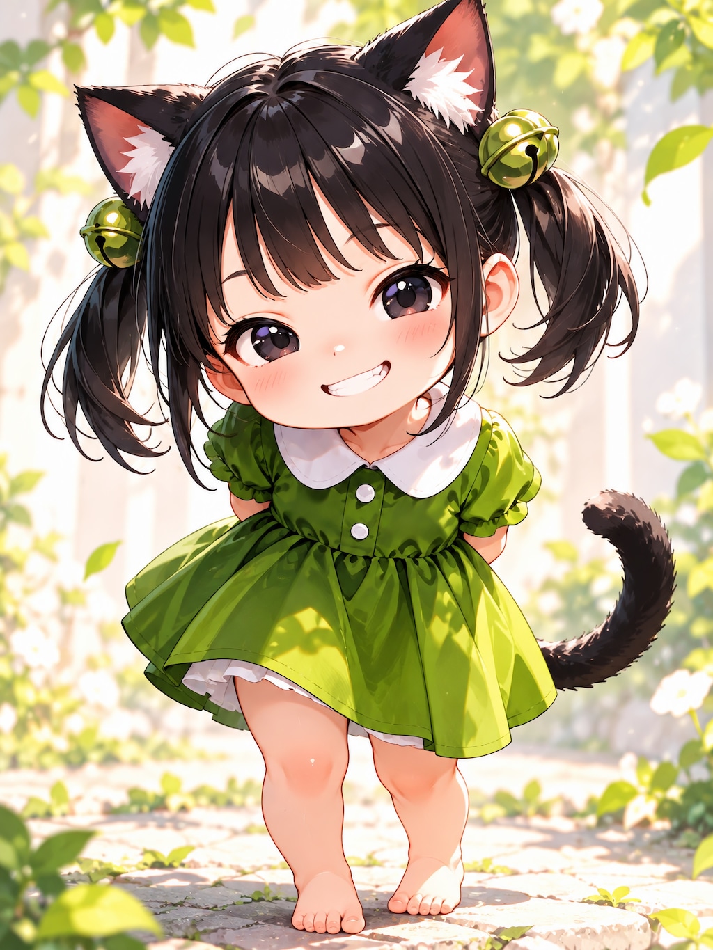 次女のかえで