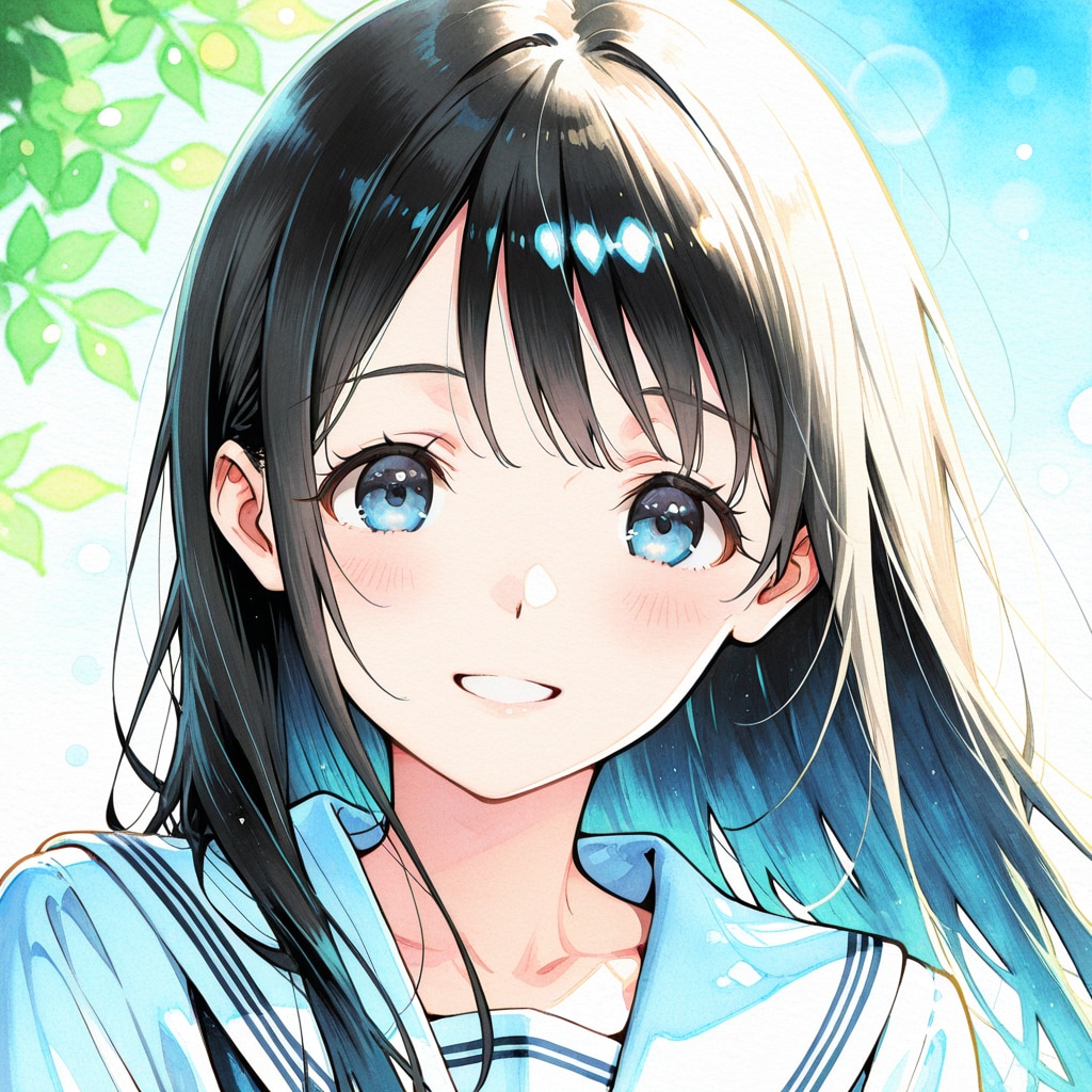 新緑の少女