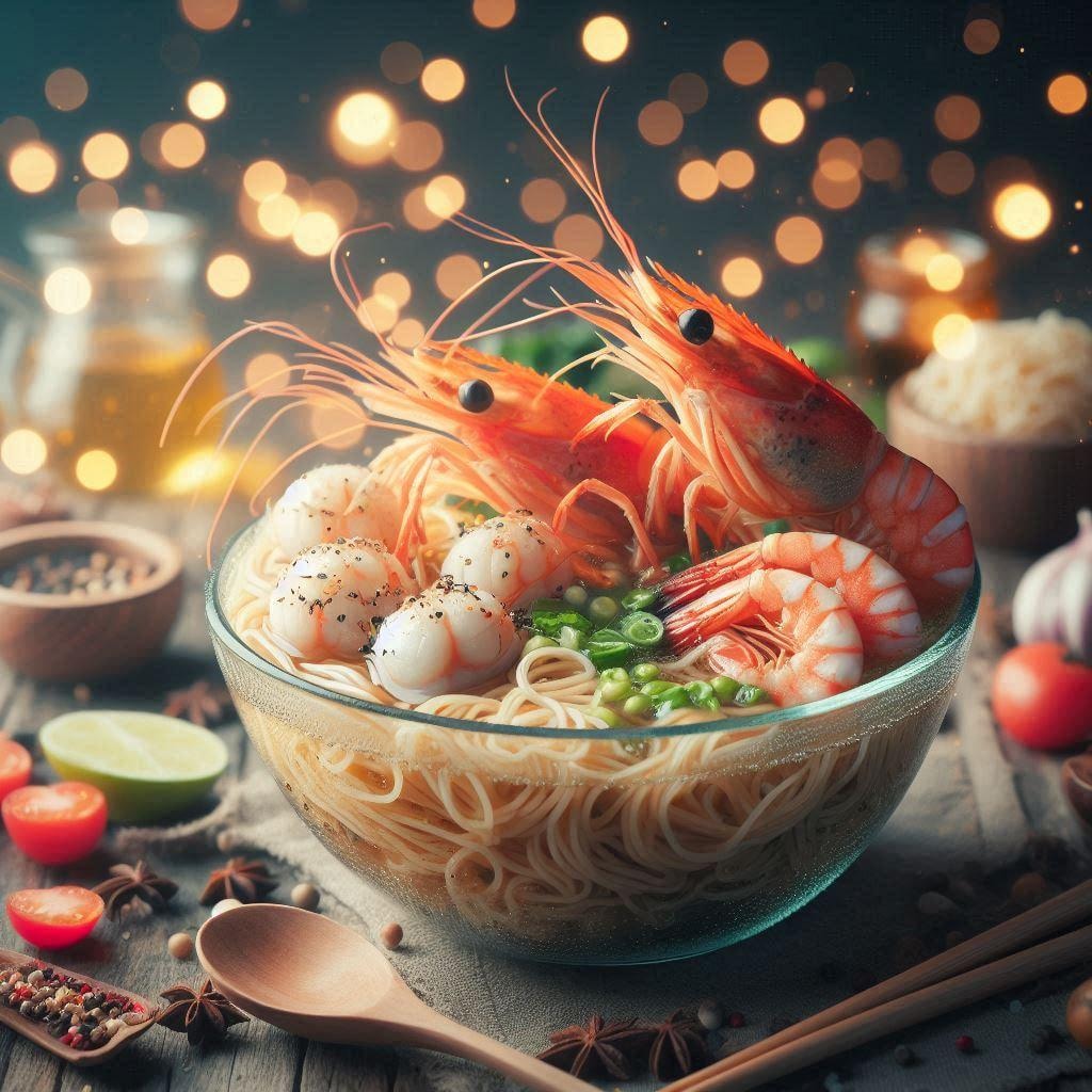 続・光の粒子と海鮮麺