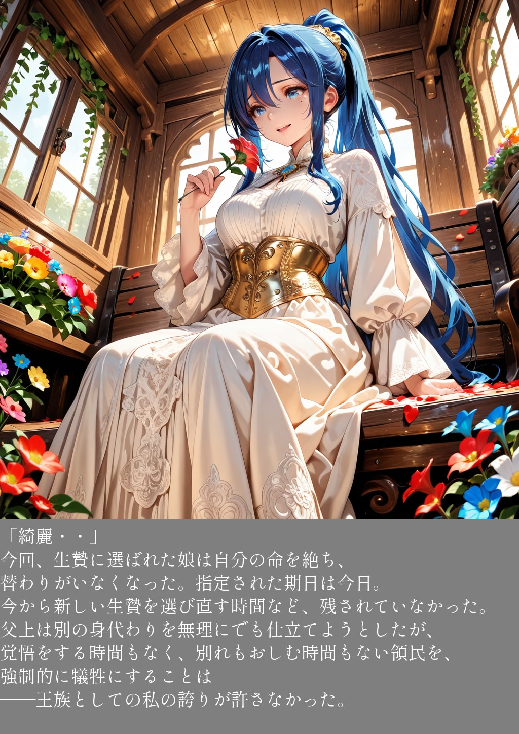赤目の魔女　百花の棺、血潮の鎧①
