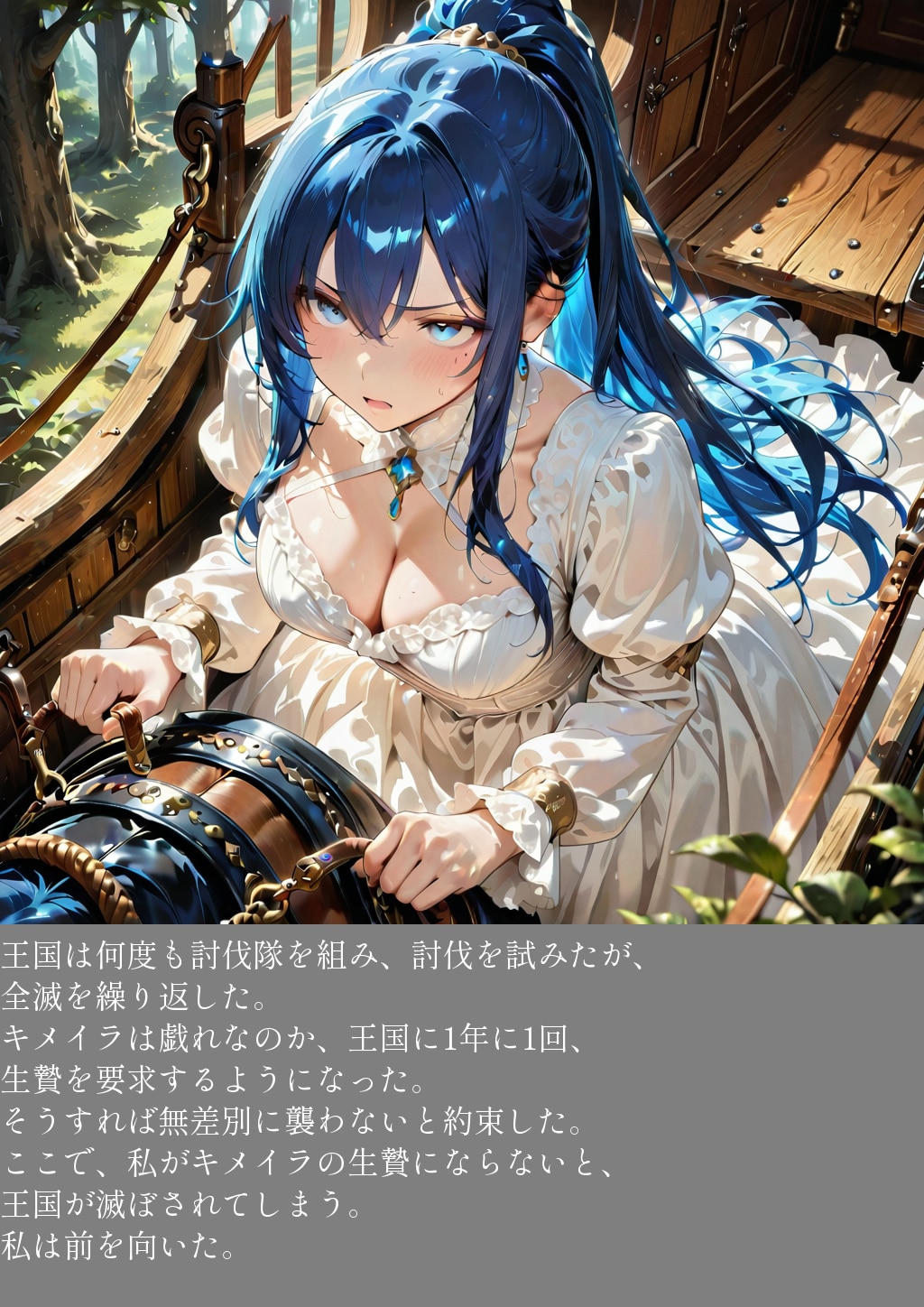 赤目の魔女　百花の棺、血潮の鎧①