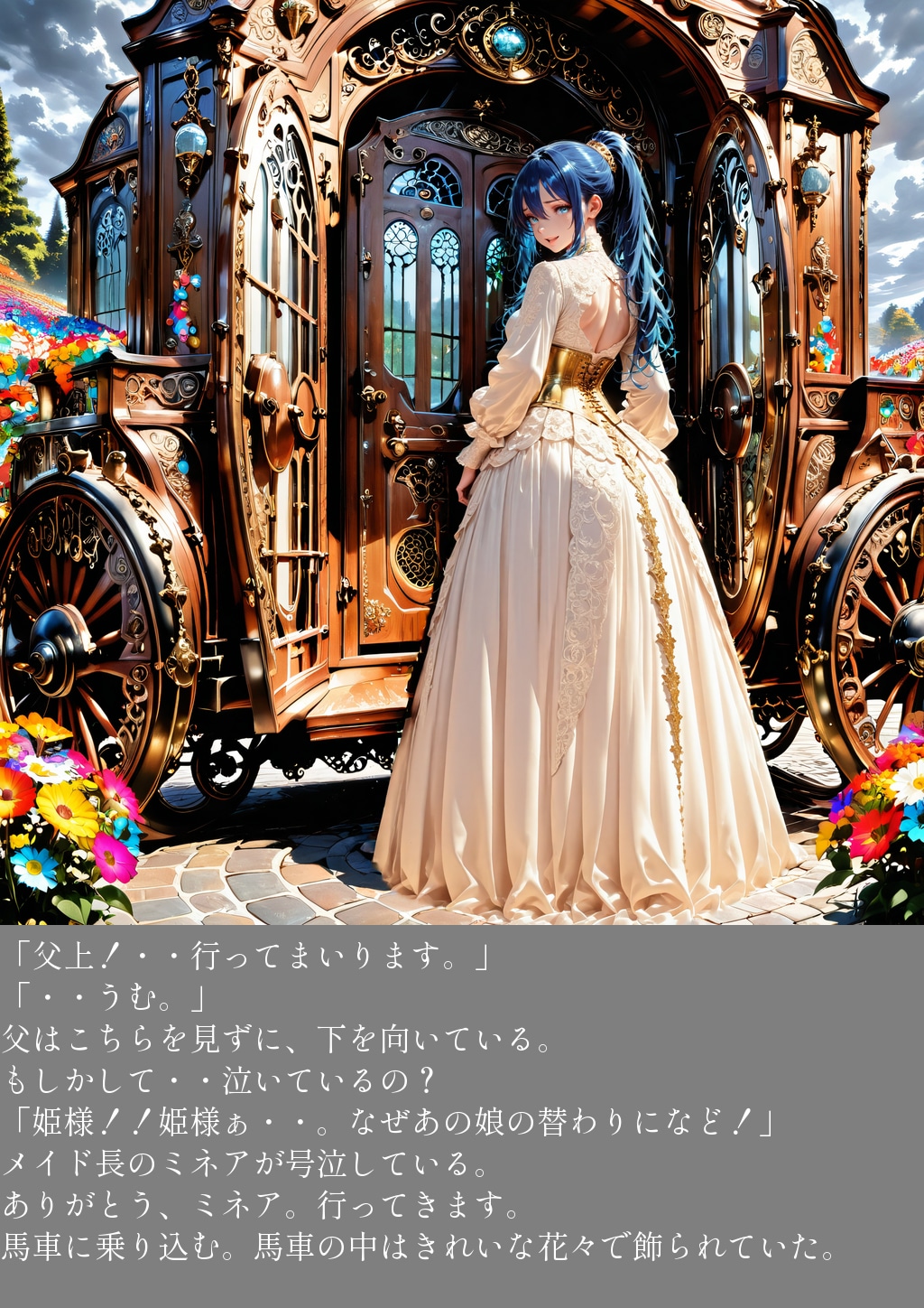 赤目の魔女　百花の棺、血潮の鎧①