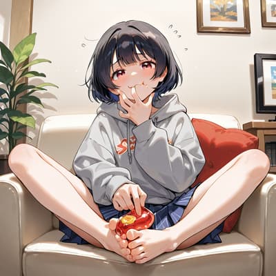 何を食べているのかな | の人気AIイラスト・グラビア