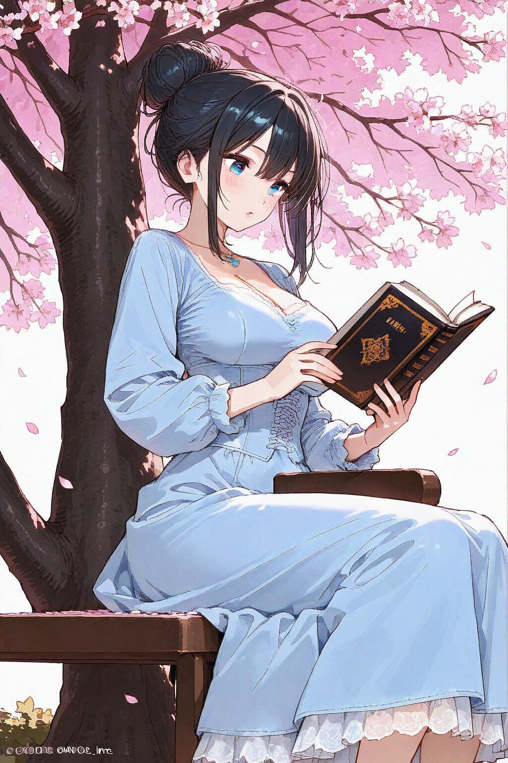 お花見団子ヘア