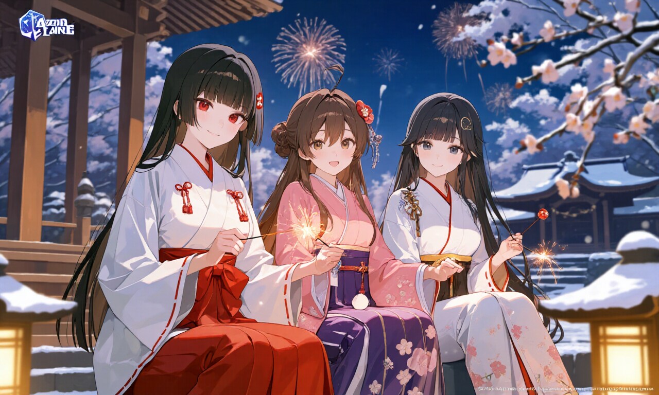 花火女子達　冬