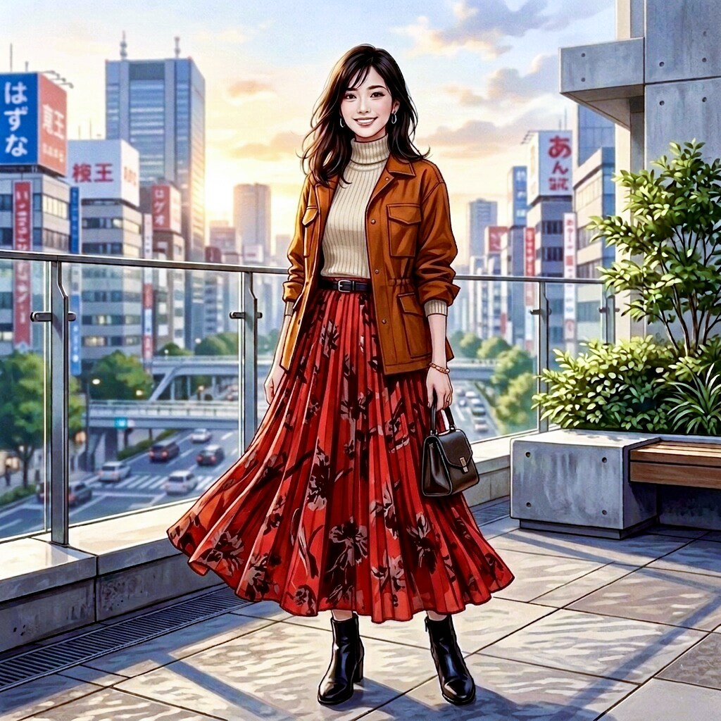 On the rooftop | の人気AIイラスト・グラビア