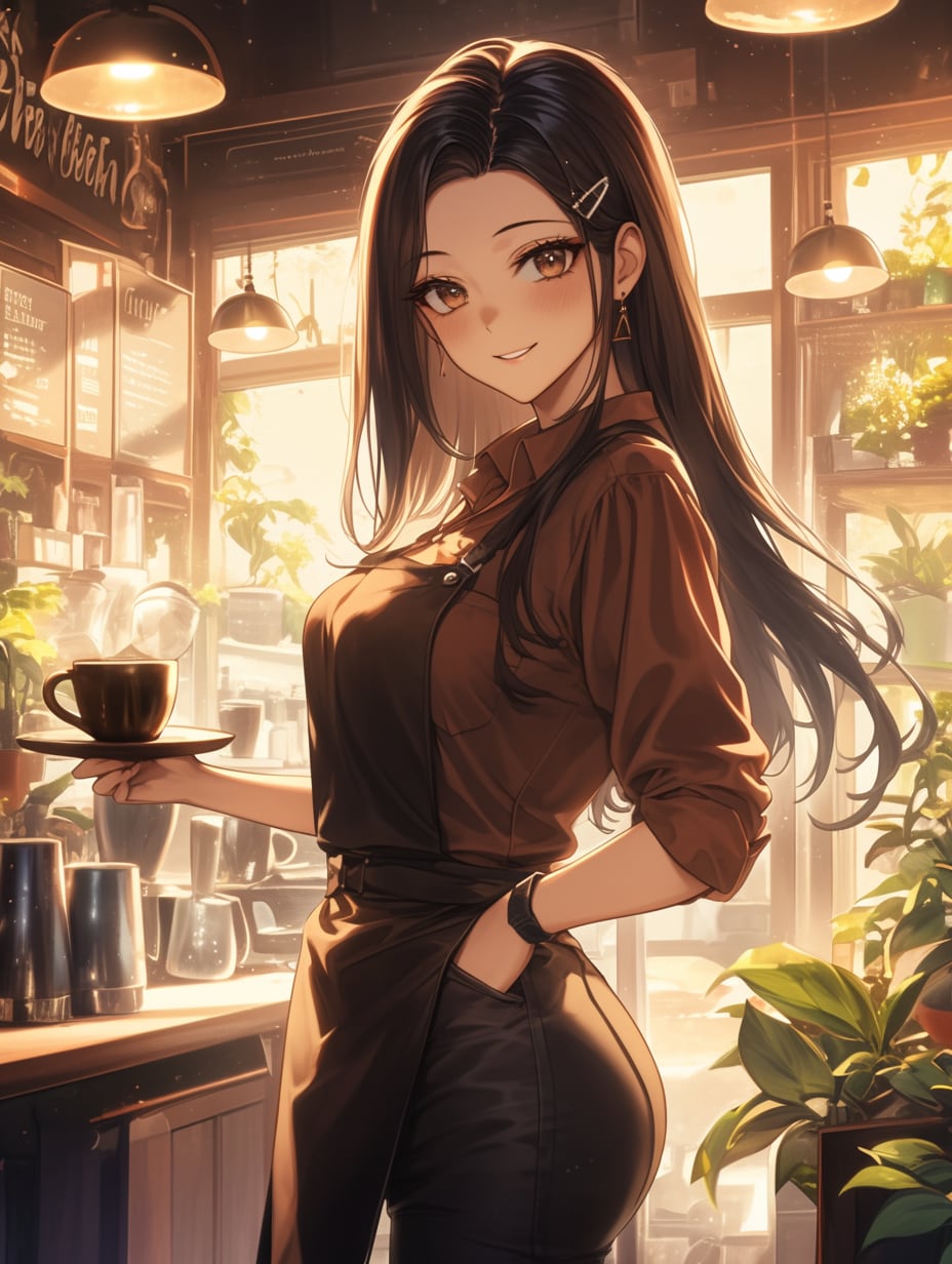 カフェのお姉さん☕✨214 | の人気AIイラスト・グラビア