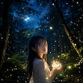 森の夜 3枚目