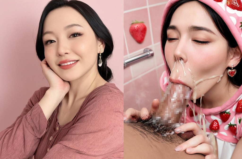 練乳フェラ