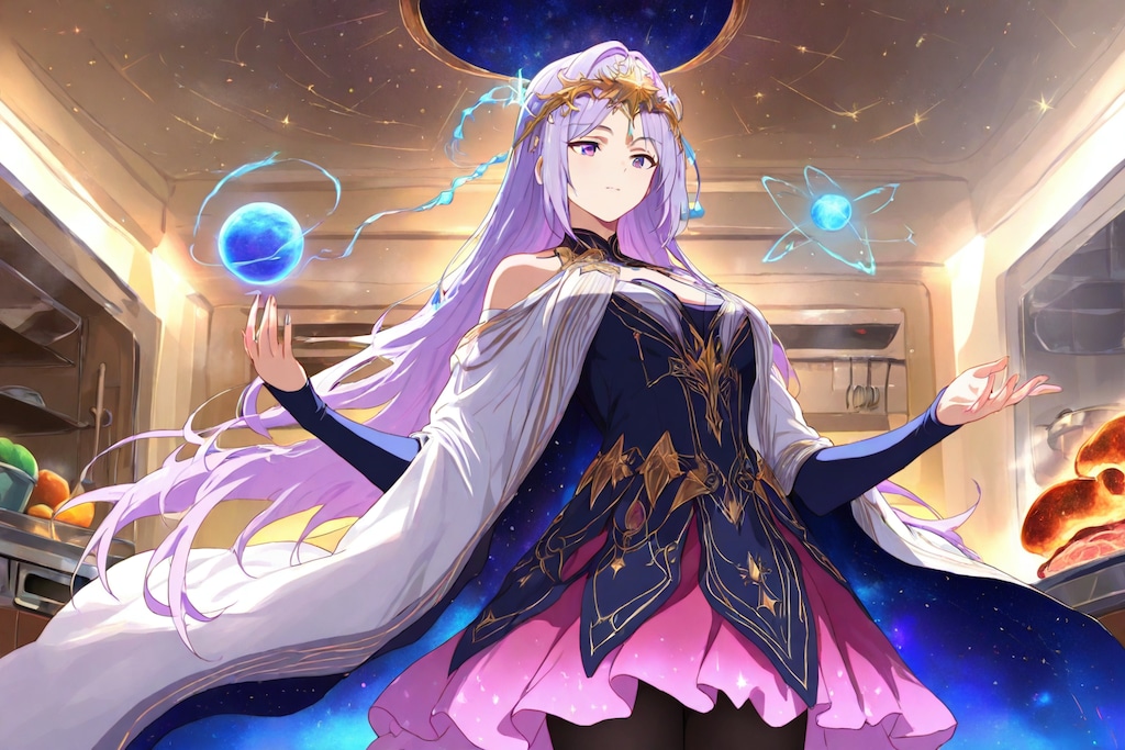 水晶玉に映るレシピ