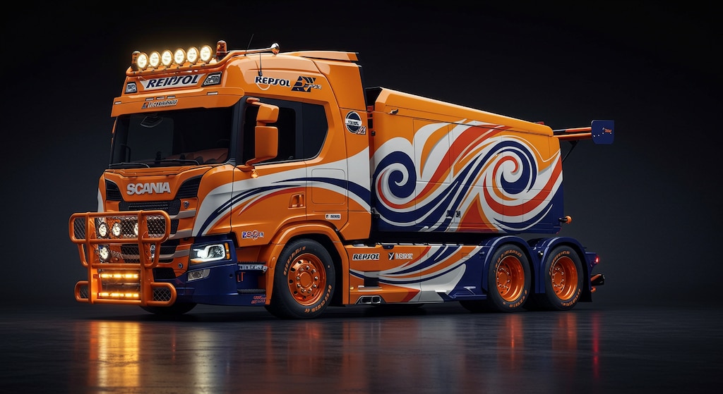 レプソルスカニアトラック