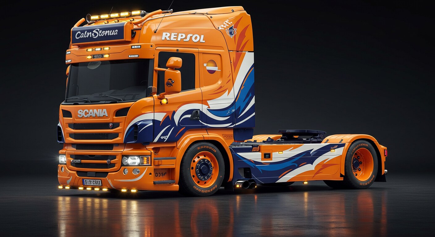 レプソルスカニアトラック | の人気AIイラスト・グラビア