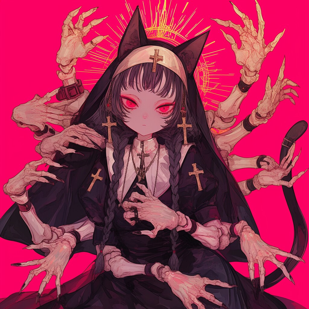 【千本腕隊】千技のマズルキャス | の人気AIイラスト・グラビア