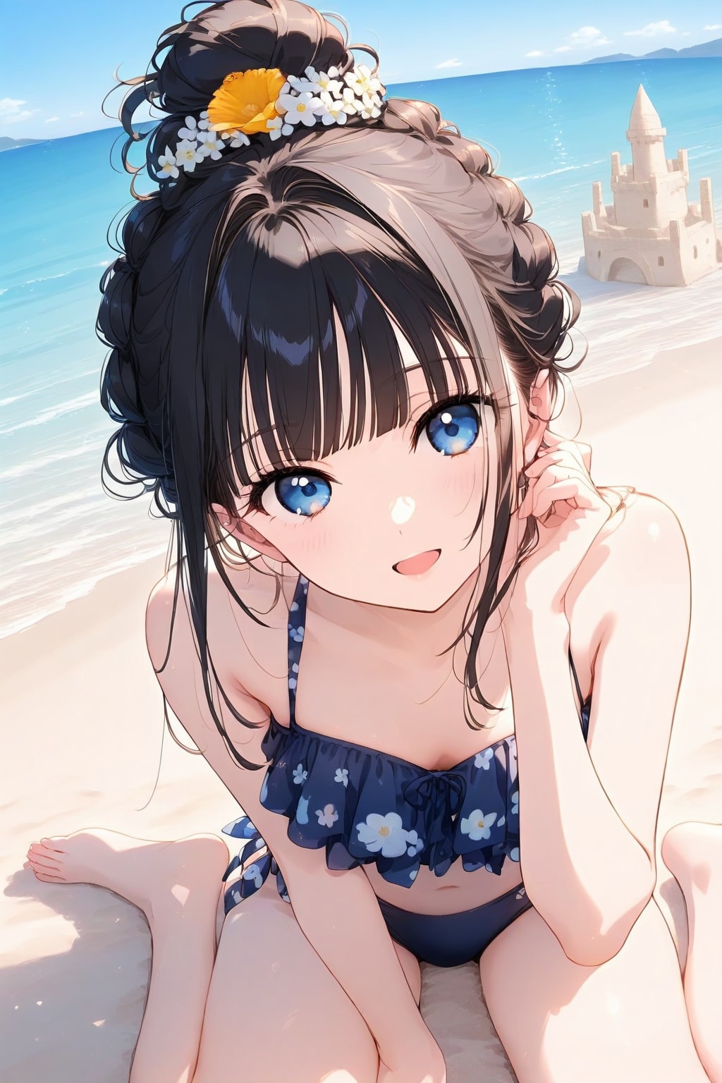 砂のお城🏰とおだんごちゃん🍡✨